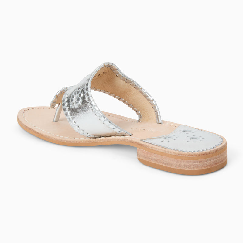 Jacks Wide Width Leather Flat Sandal
