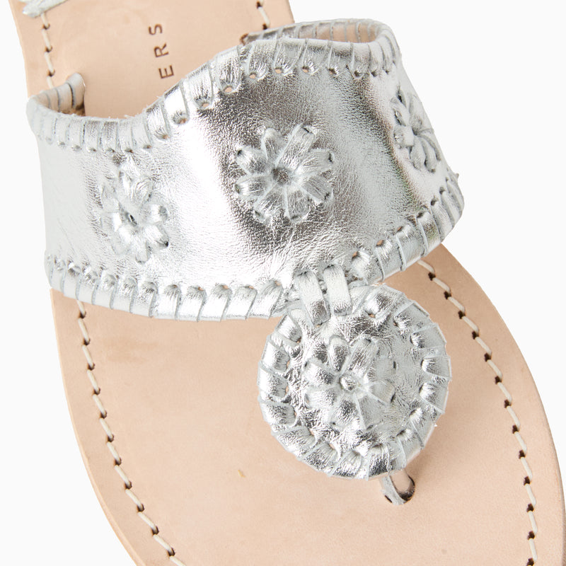 Jacks Leather Flat Sandal