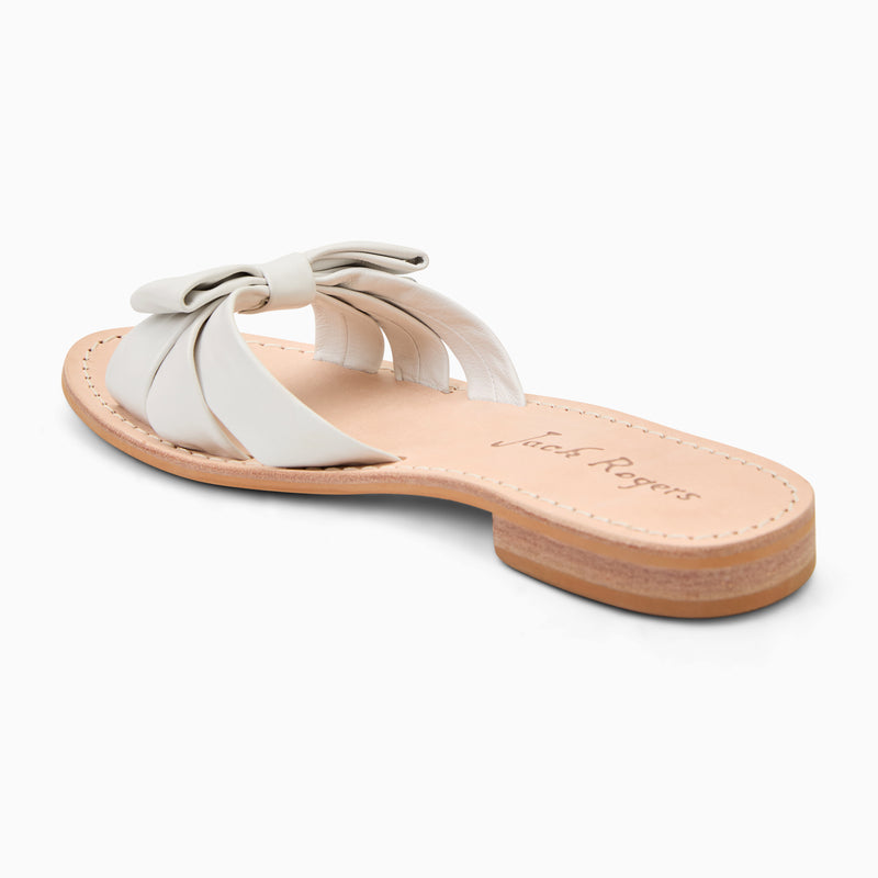 Brightly Bow Leather Sandal