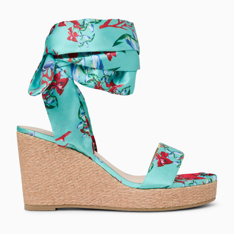 Deirdre Scarf Platform Wedge
