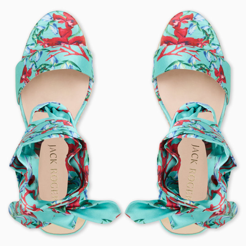 Deirdre Scarf Platform Wedge