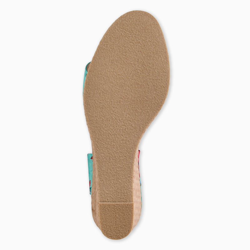 Deirdre Scarf Platform Wedge