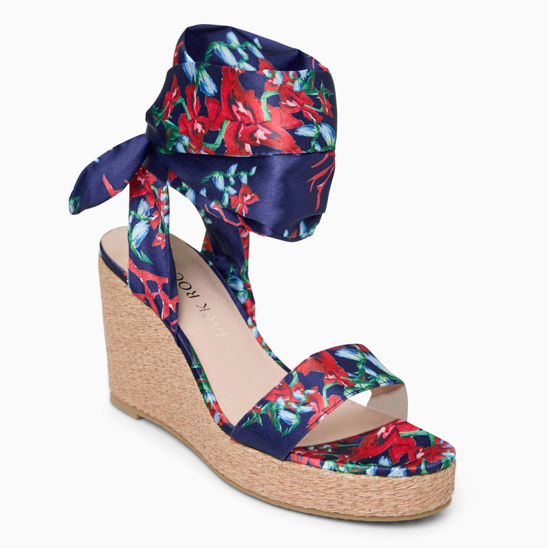 Deirdre Scarf Platform Wedge