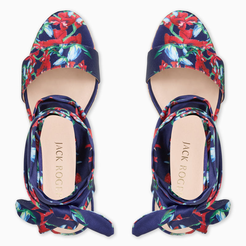 Deirdre Scarf Platform Wedge