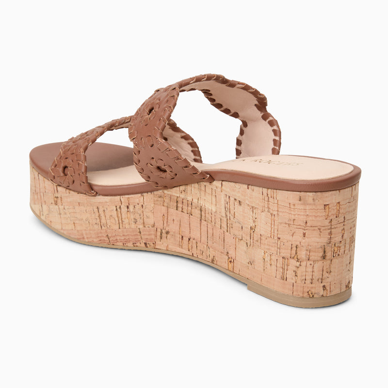 Laurin Leather Mid Wedge