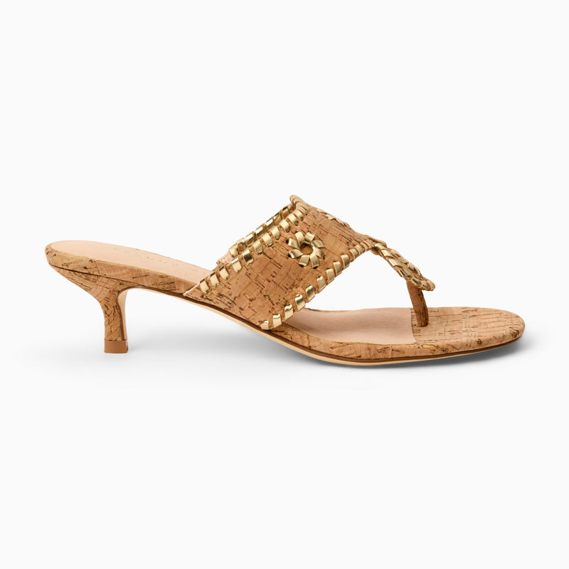 Jacks Leather Kitten Heel