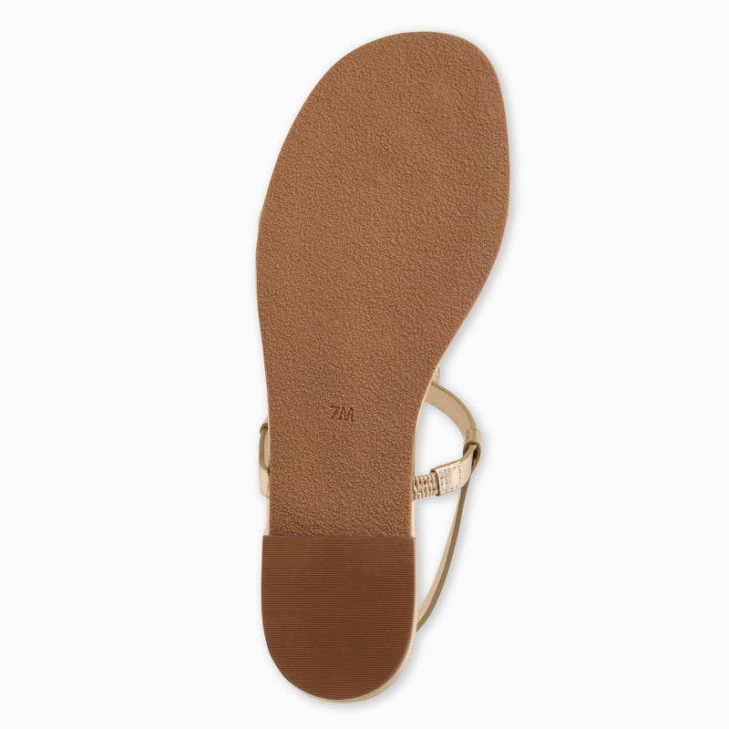 Worth Leather Flat Sandal