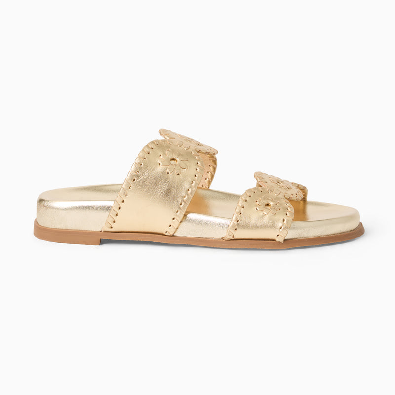 Lauren Leather Comfort Sandal