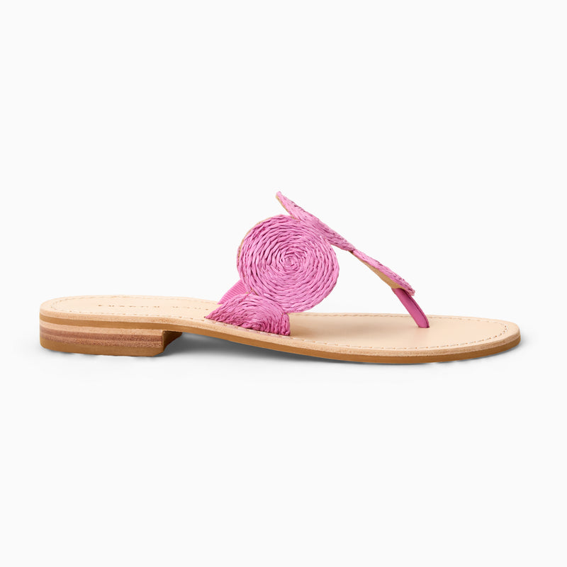 Margo Raffia Flat Sandal