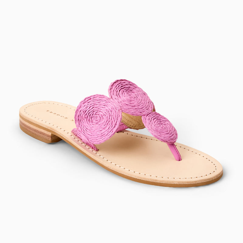 Margo Raffia Flat Sandal