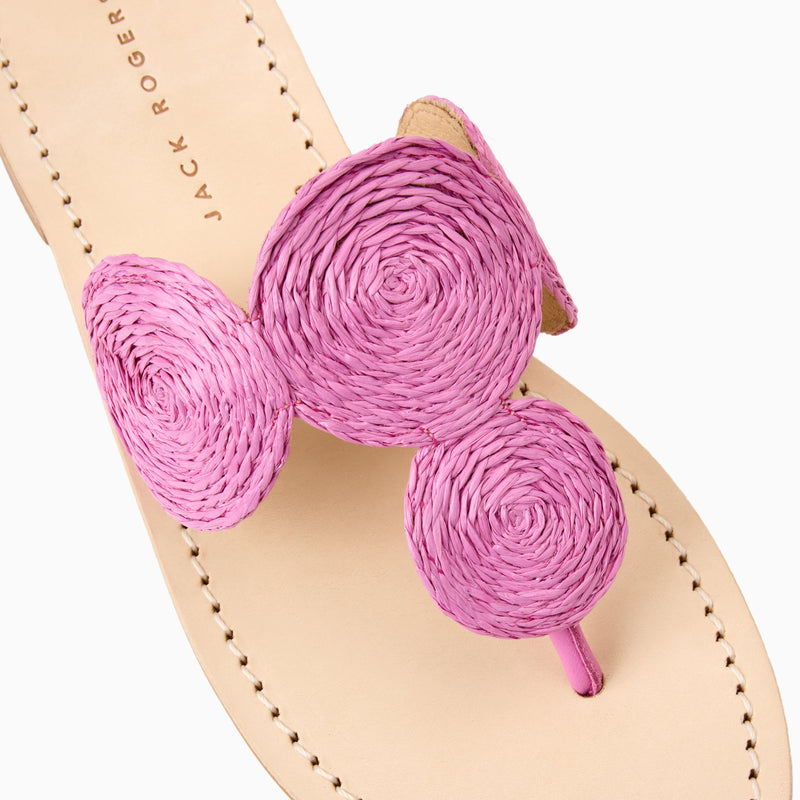 Margo Raffia Flat Sandal