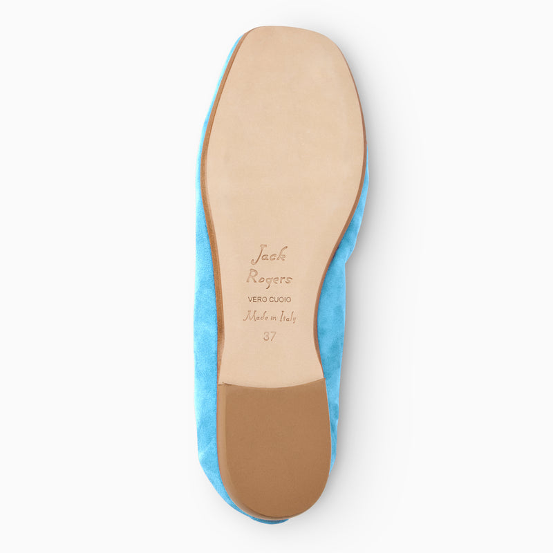 Santa Maria Italian Suede Ballet Flat