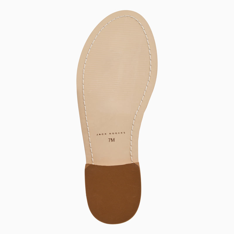 Jacks Leather Flat Sandal