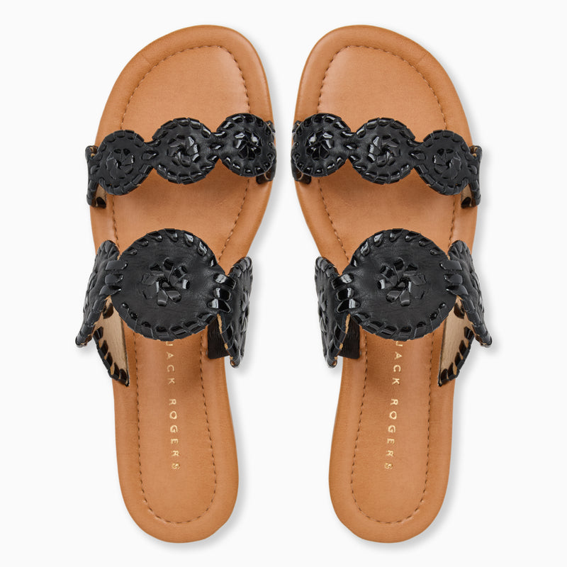 Lauren II Leather Slide Sandal