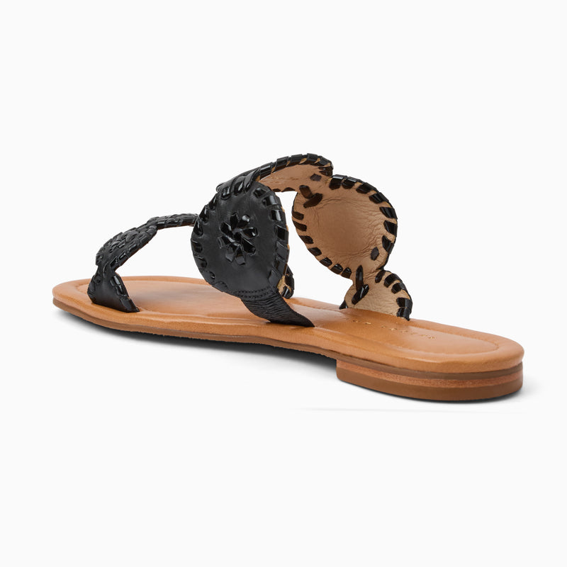 Lauren II Leather Slide Sandal