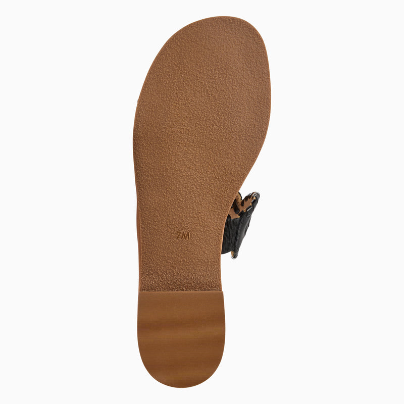 Lauren II Leather Slide Sandal