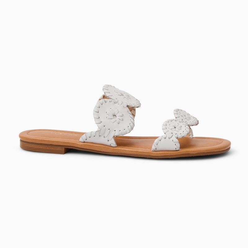 Lauren II Leather Slide Sandal