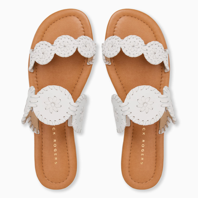 Lauren II Leather Slide Sandal