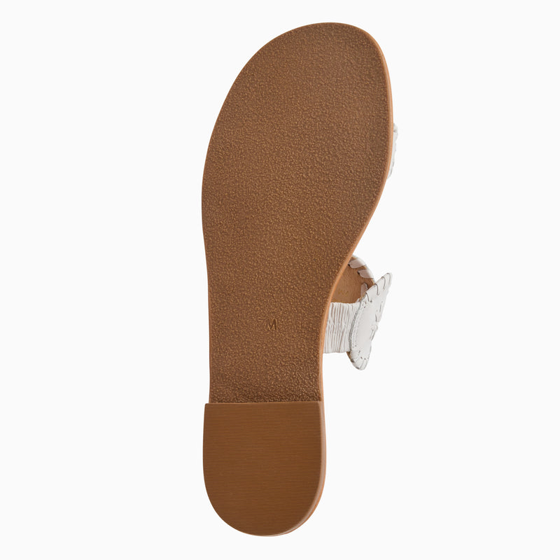 Lauren II Leather Slide Sandal