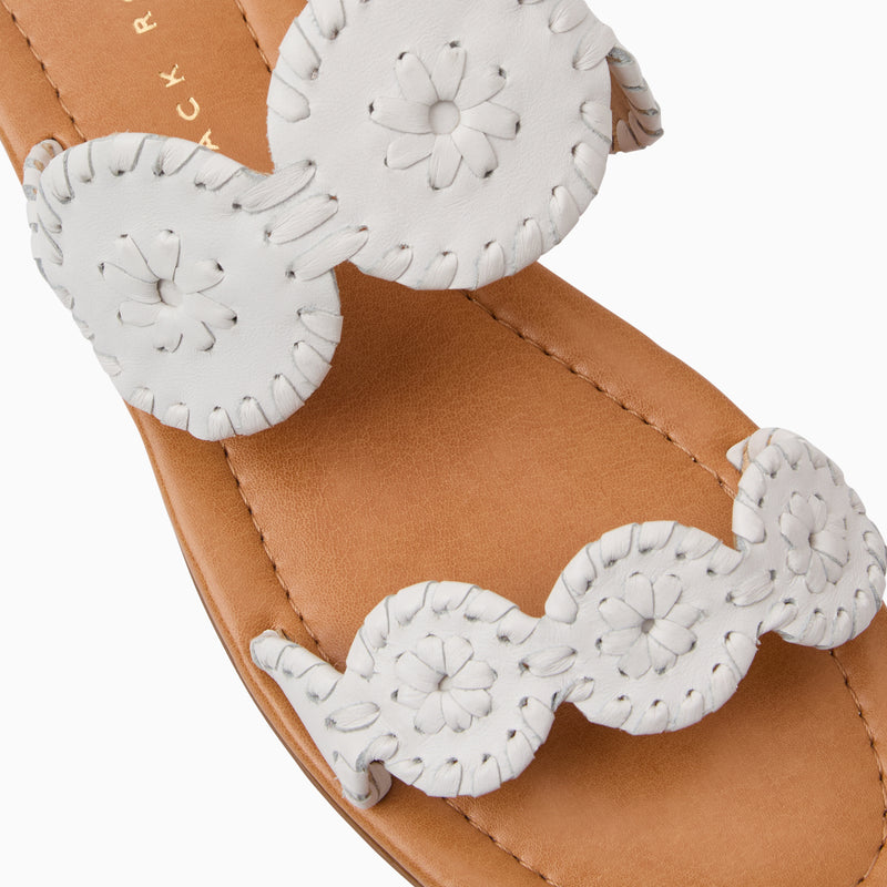 Lauren II Leather Slide Sandal