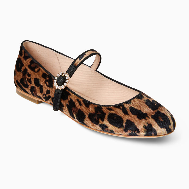 Mizzy Fabric Mary Jane Flat