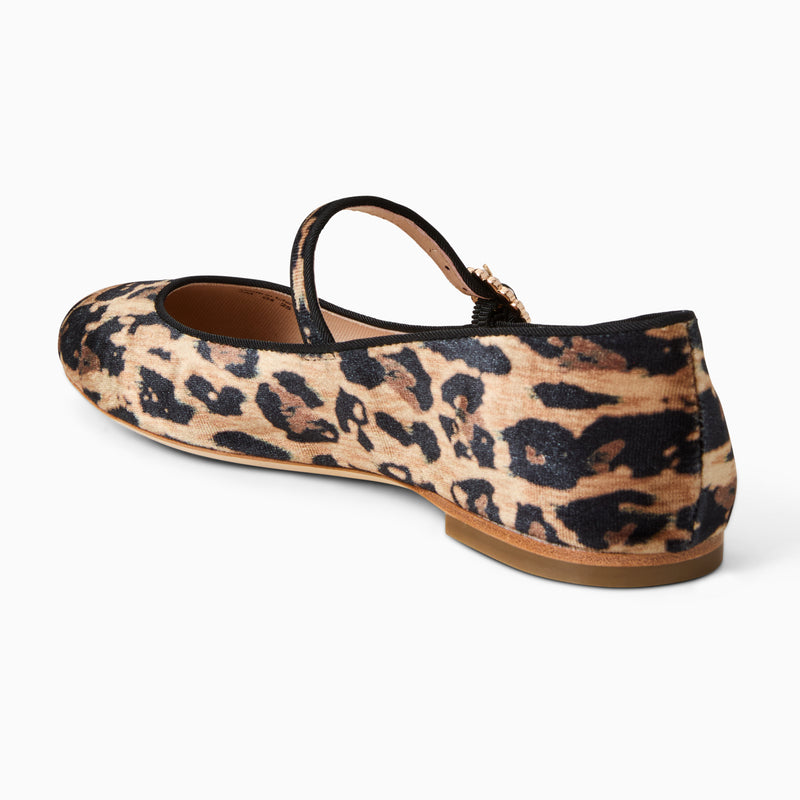 Mizzy Fabric Mary Jane Flat