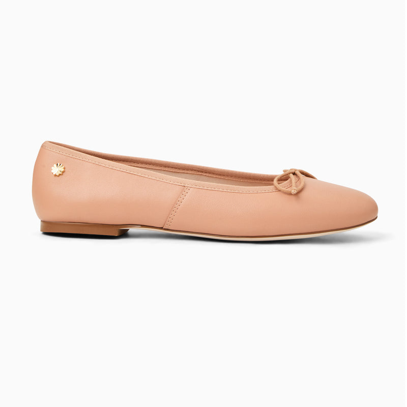 Bettie Leather Ballet Flat