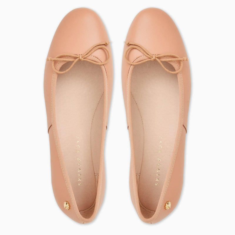 Bettie Leather Ballet Flat