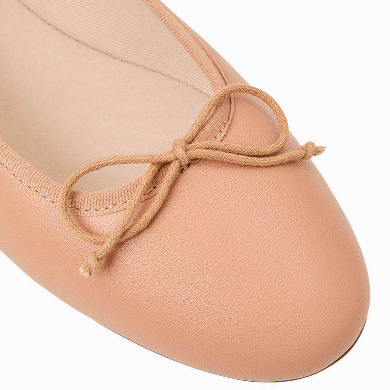 Bettie Leather Ballet Flat