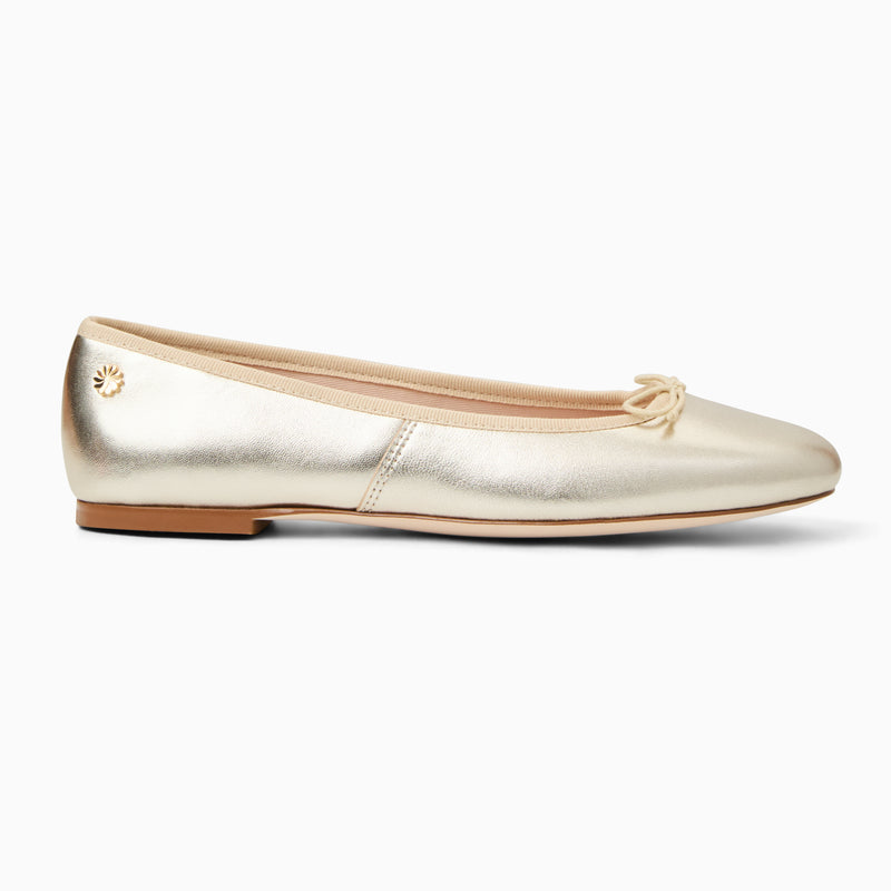 Bettie Leather Ballet Flat