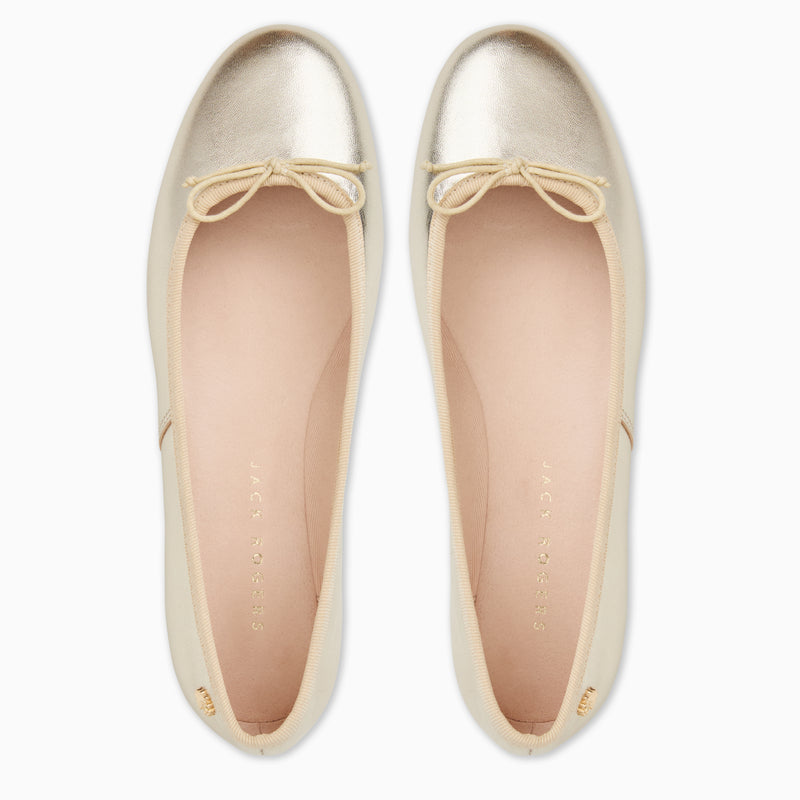 Bettie Leather Ballet Flat