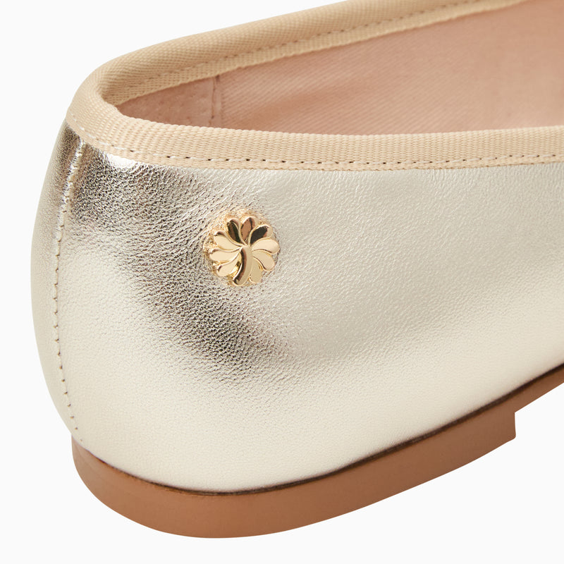 Bettie Leather Ballet Flat