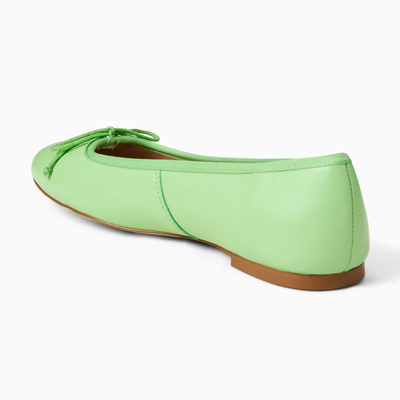Bettie Leather Ballet Flat