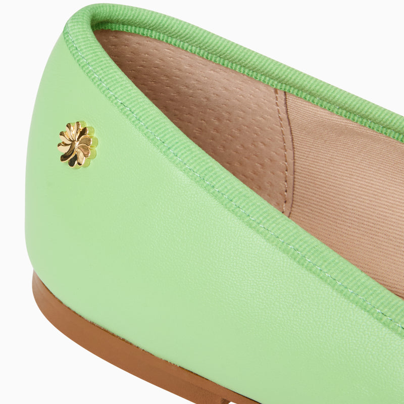 Bettie Leather Ballet Flat