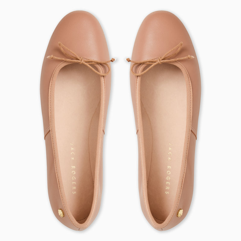 Bettie Leather Ballet Flat