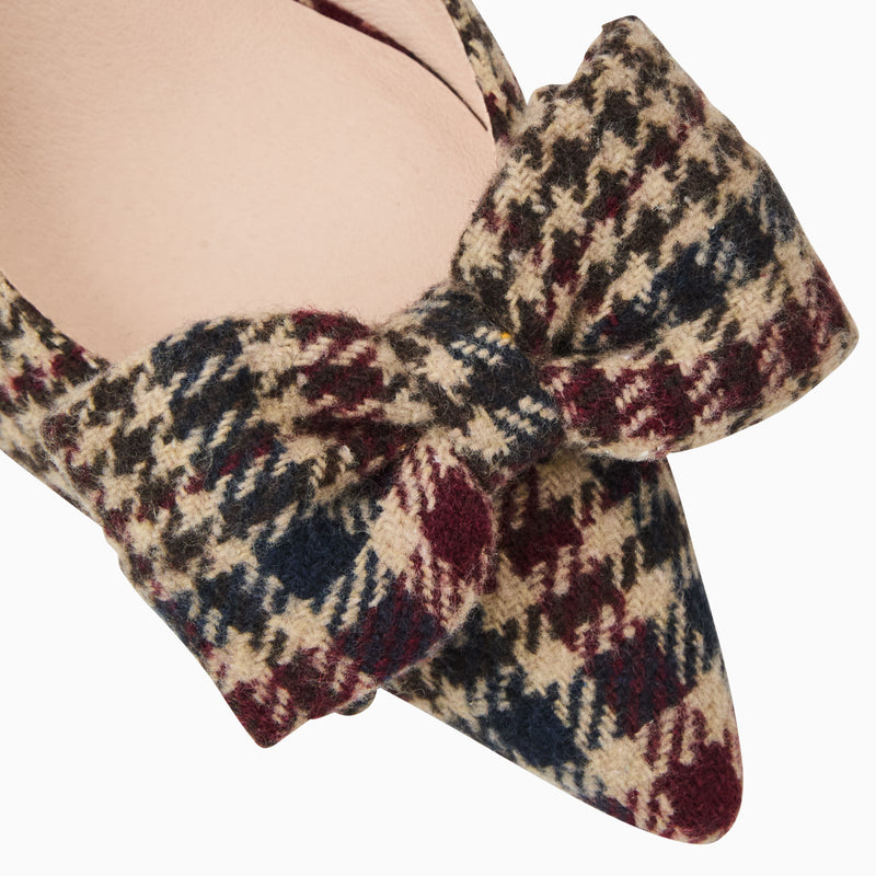 MacLean Fabric Bow Slingback Heel