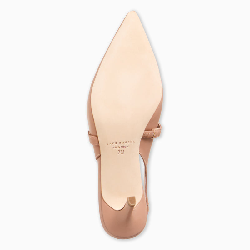 Blythe Leather Slingback Heel