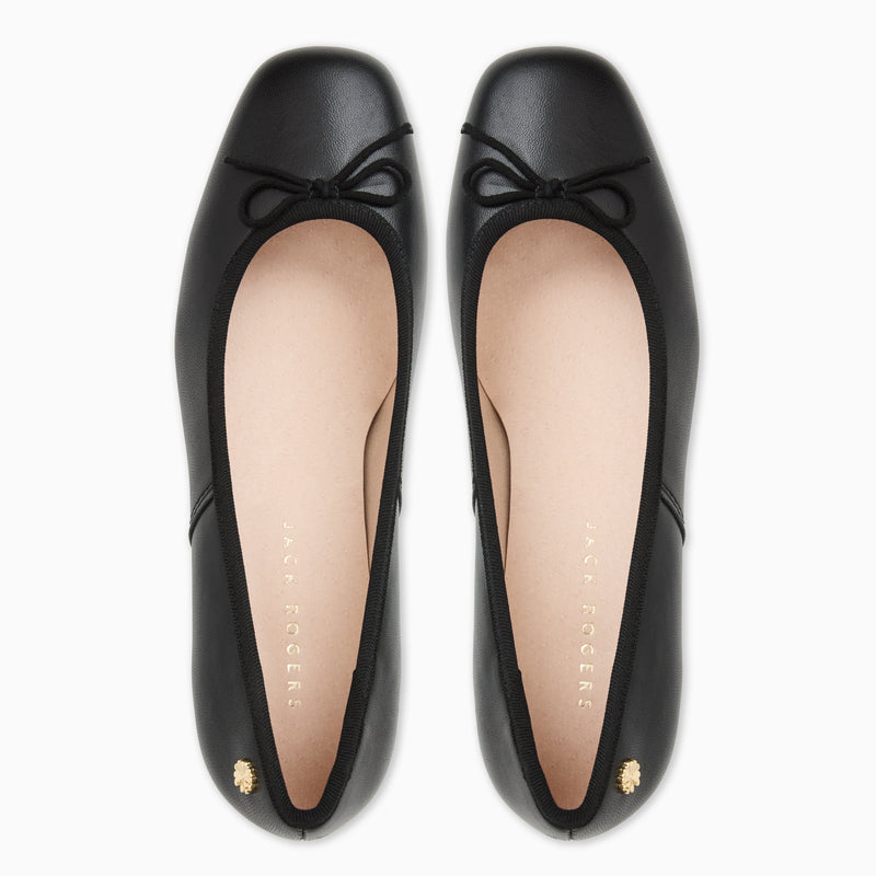 Maddy Leather Low Block Heel