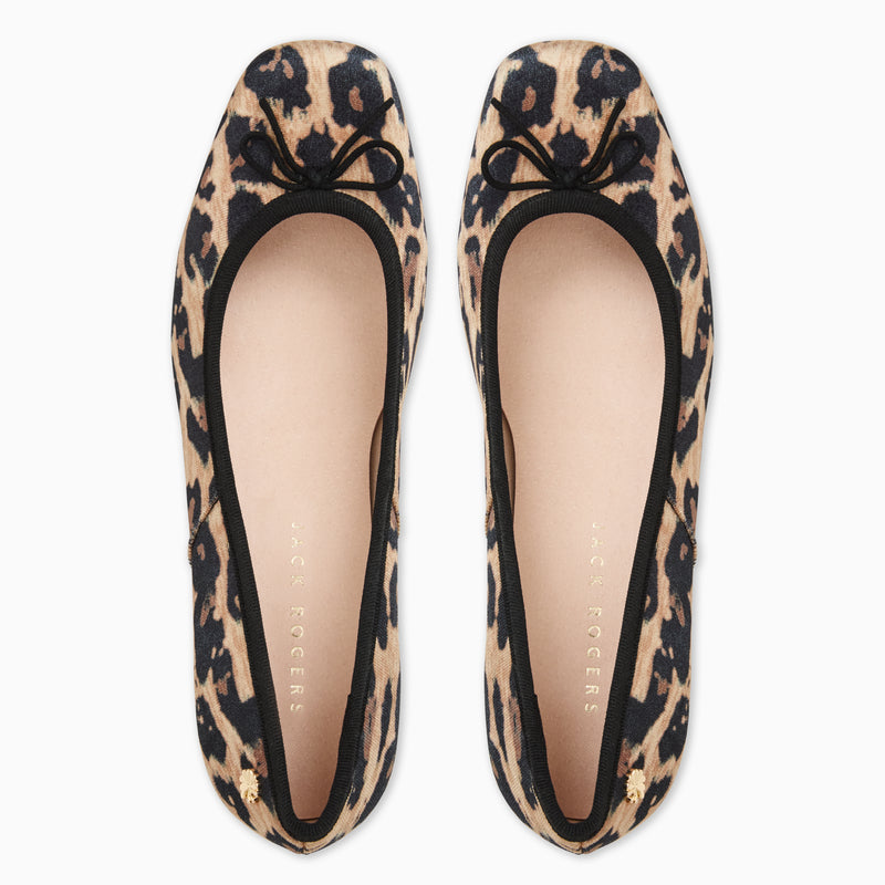 Maddy Fabric Low Block Heel