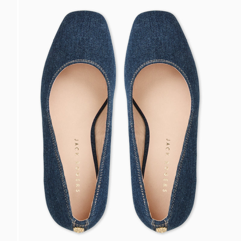 Lenora Fabric Pump Heel