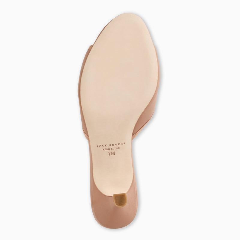 Velma Leather Mid Heel