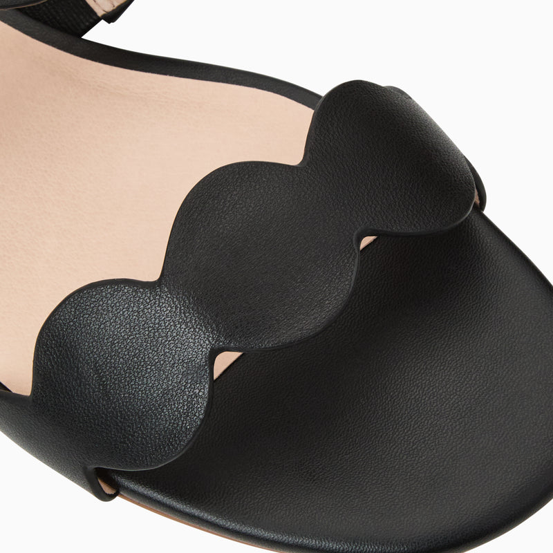 Greglen Leather Flat Slide