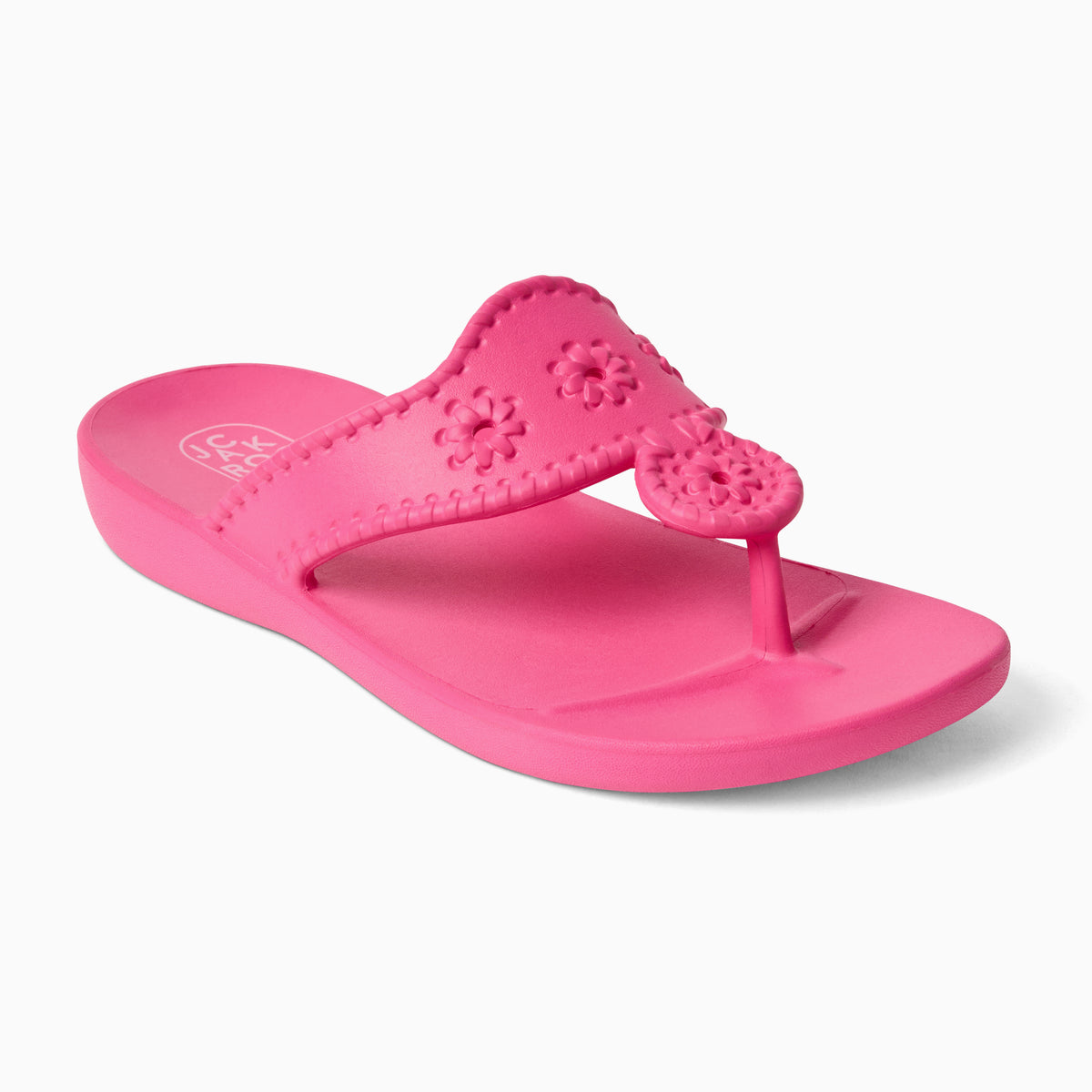 Jack Rogers Eva Beach Sandal – Fuchsia Waterproof Thong  display picture 1