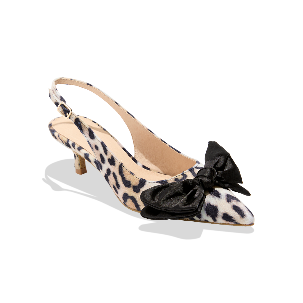 Animal print heels sales