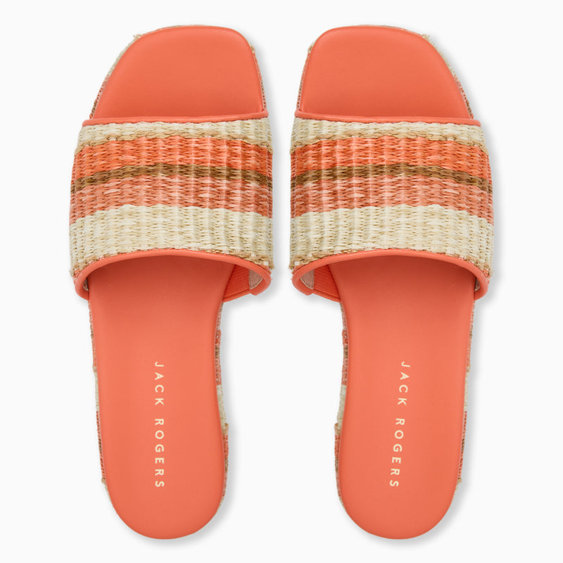 Bay Raffia Flatform Sandal