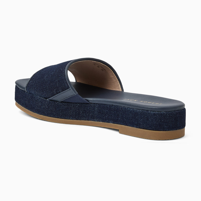 Bay Fabric Flatform Sandal