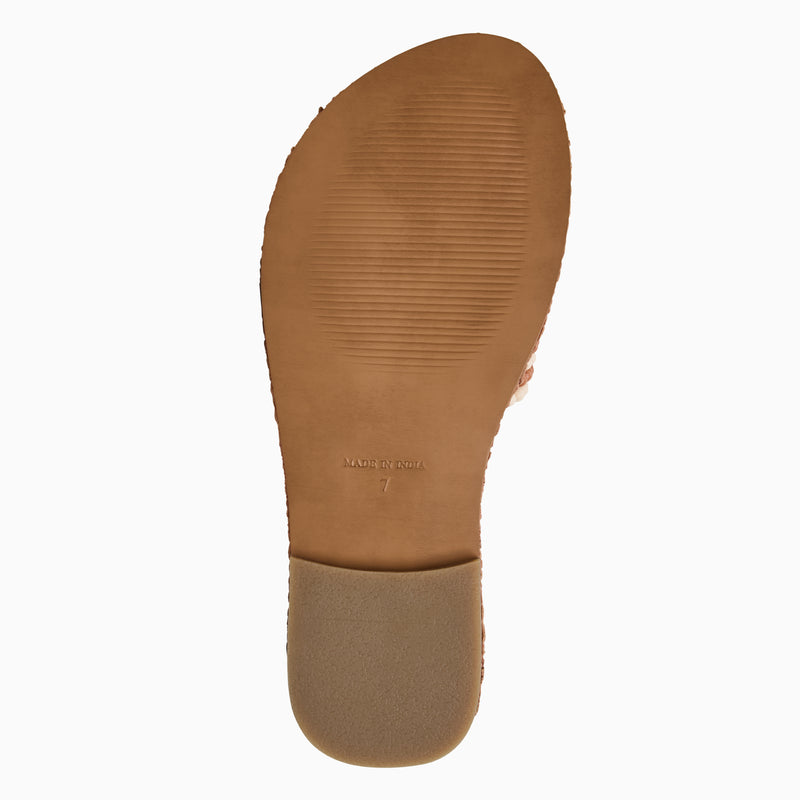 Savanah Beaded Slide Sandal