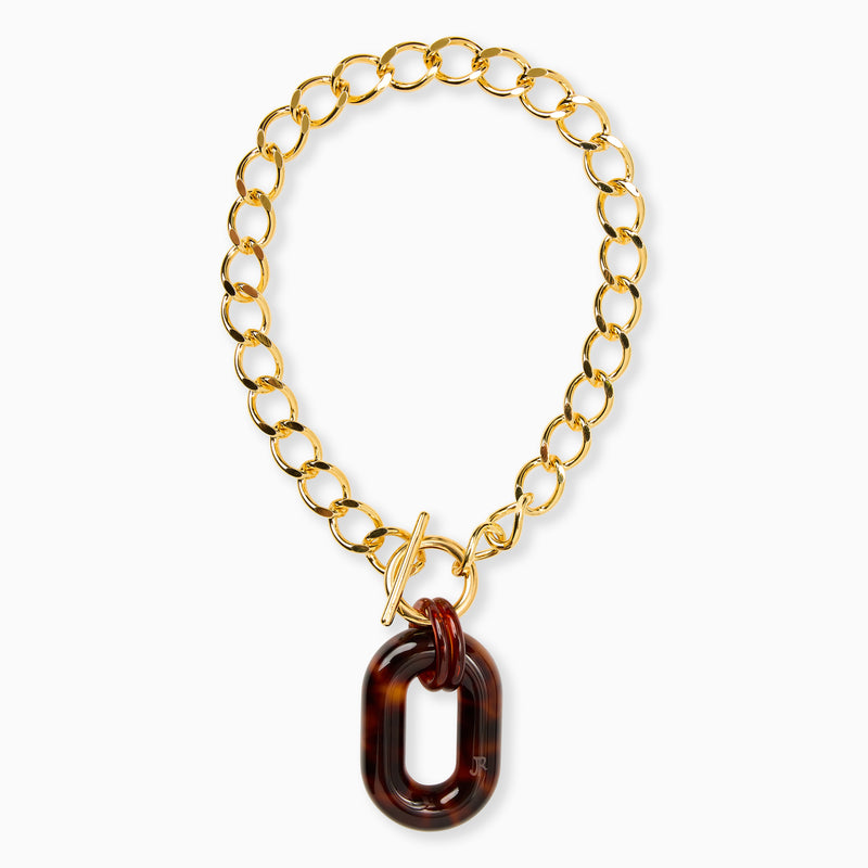 Gina Italian Gold-Plated Necklace