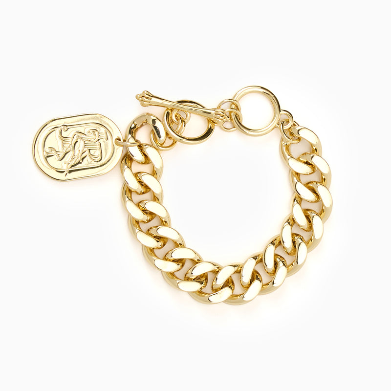 Jacks Gold-Plated Bracelet