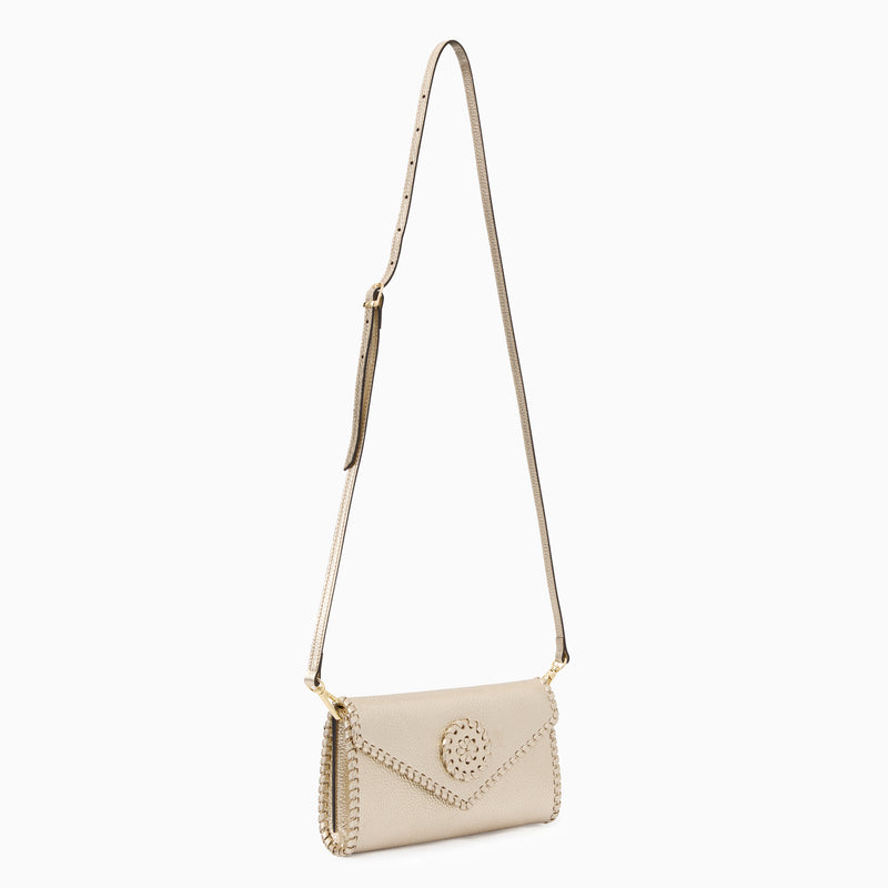 Gabriella Italian Tumbled Leather Crossbody